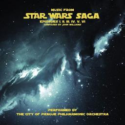 Music from Star Wars saga : episodes I, II, III, IV, V, VI | Williams, John (1932-....). Compositeur